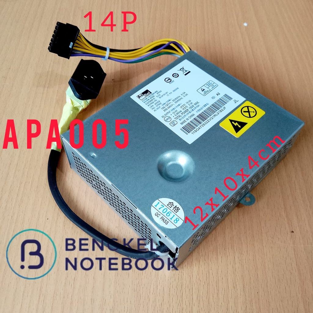 PowerSupply PSU Lenovo M72z 54Y8892 S560 S590 FSP150-20AI HKF1502-3B APA004 Power Supply APA005