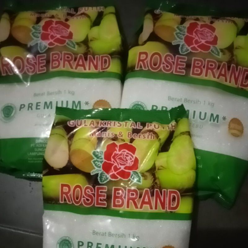

gula kristal rose brand
