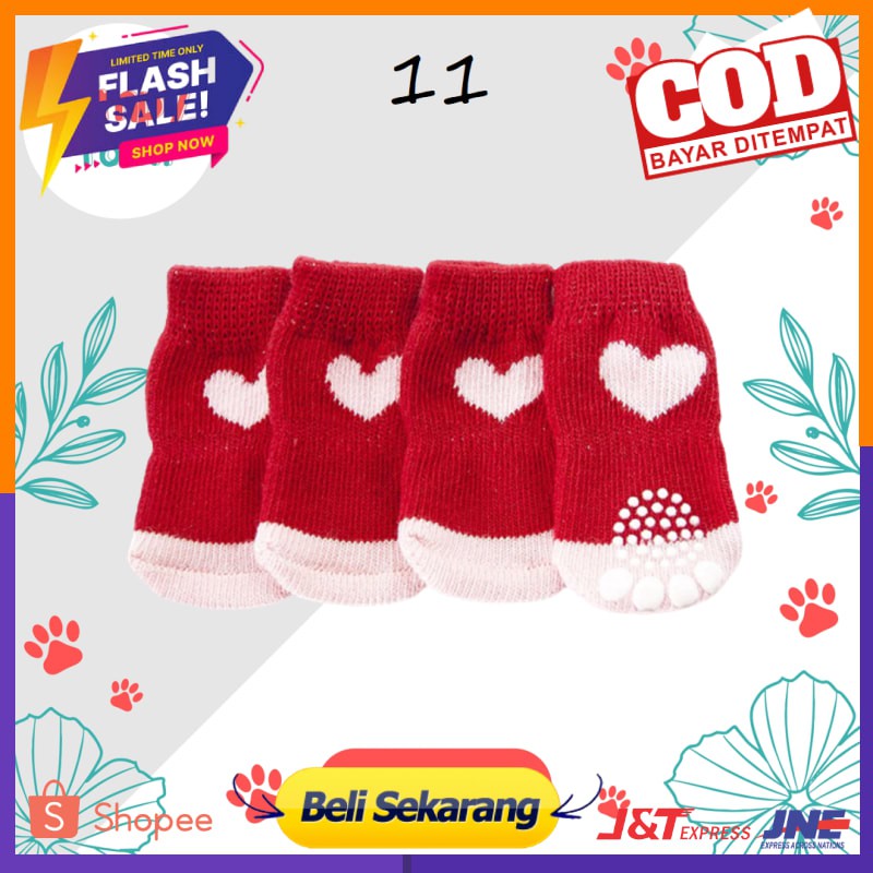 Sepatu anjing sepatu kucing sepatu hewan kaos kaki anjing kucing hewan