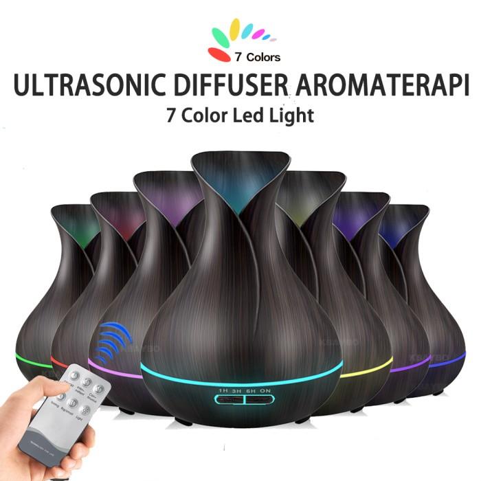 500Ml Humidifier Electric Aroma Diffuser Ultrasonic Humidifier Remote