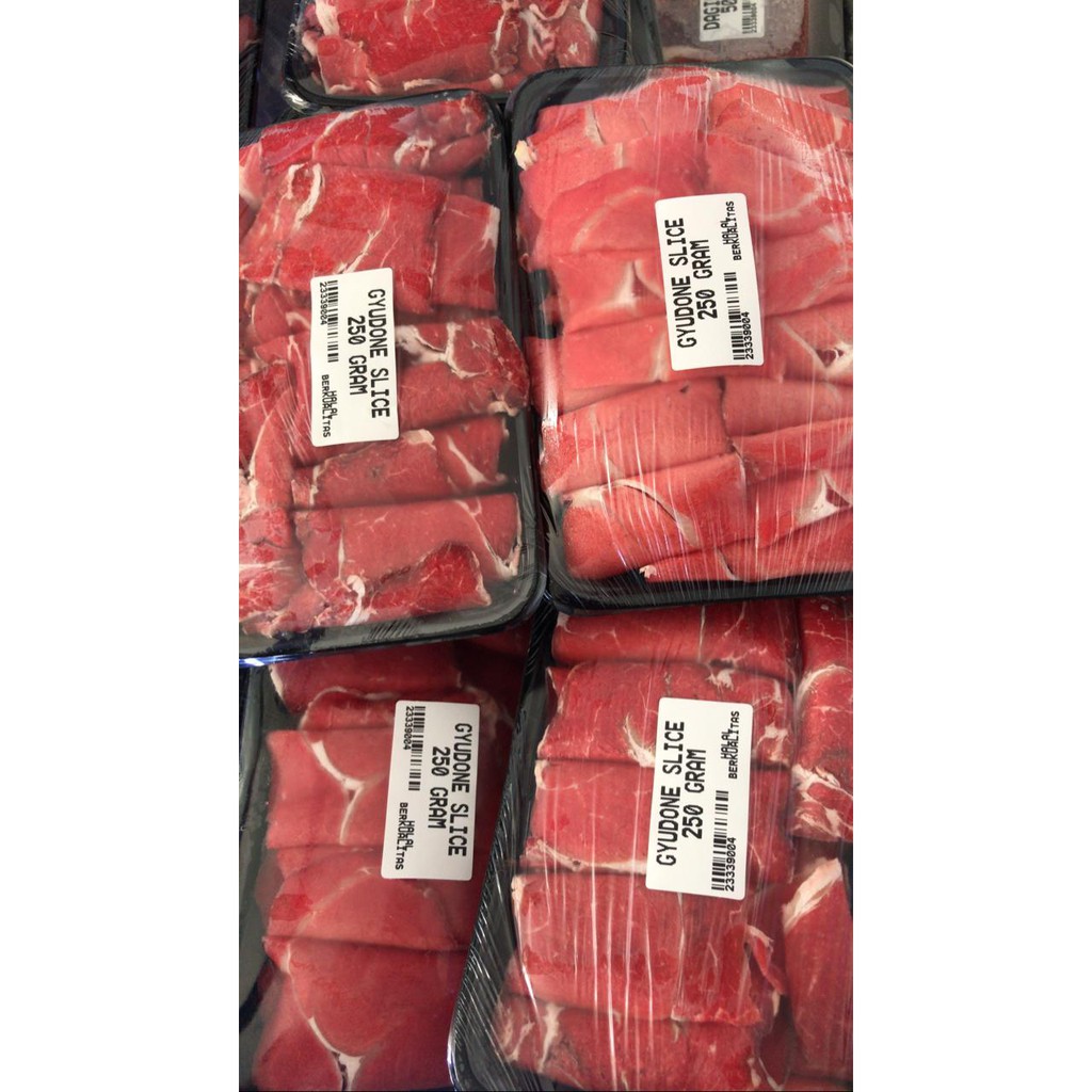 BOGOR Gyudon  Beef Slice 250gr