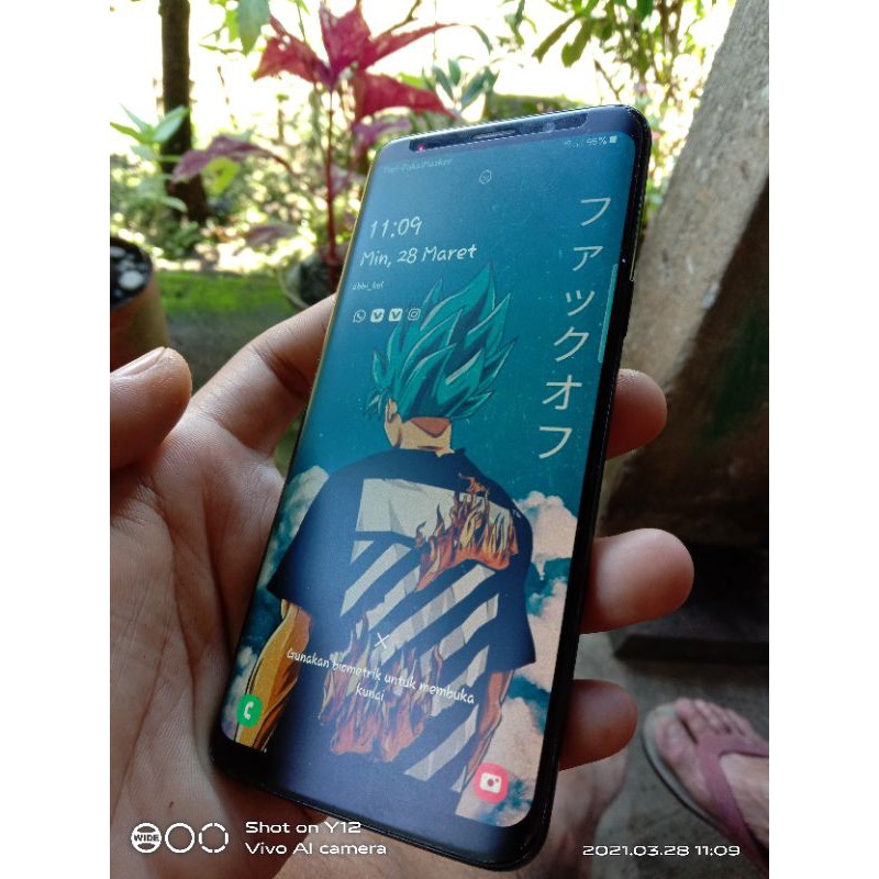 Samsung S9 ex sein second bekas pemakaian pribadi