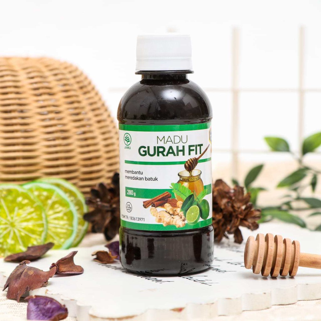 Madu Gurah fit Madu Gurah Obat Herbal Batuk Kering Sesak Nafas Asma Bronkitis BPOM Asli-5