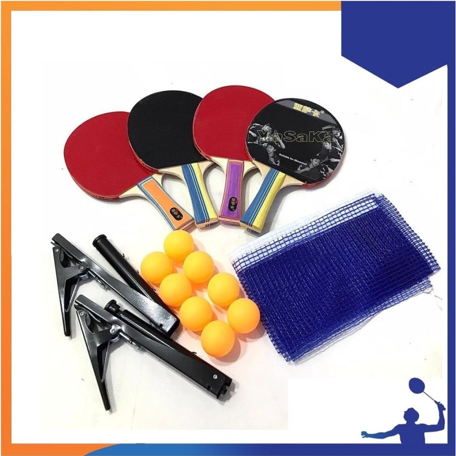 YASAKA BET PING PONG SET ISI 4 ORIGINAL