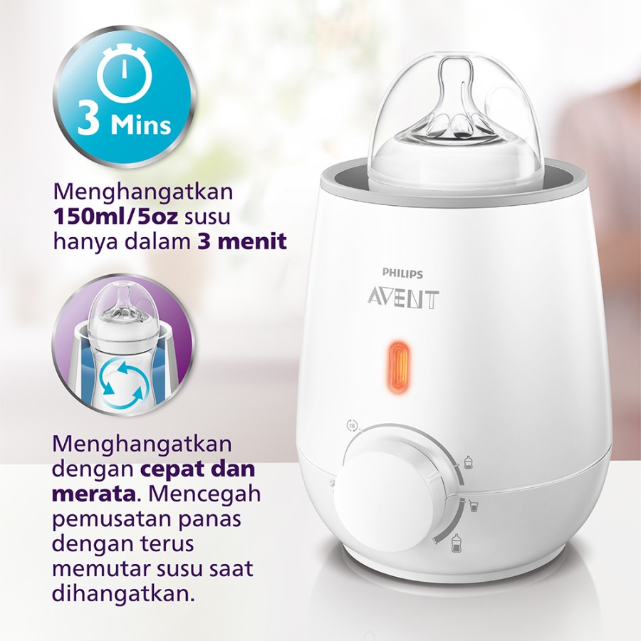 Philips Avent Fast Bottle Warmer - SCF355/07