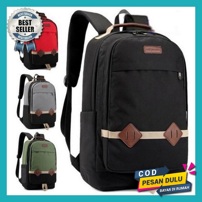 Tas Ransel Pria Livehaf Every Backpack Black Distro Backpack Model Terbaru Keren Berkualitas Cowok C
