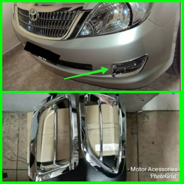 Garnish Foglamp Innova Ring Foglamp Innova Cover Foglamp Innova 2006-2008