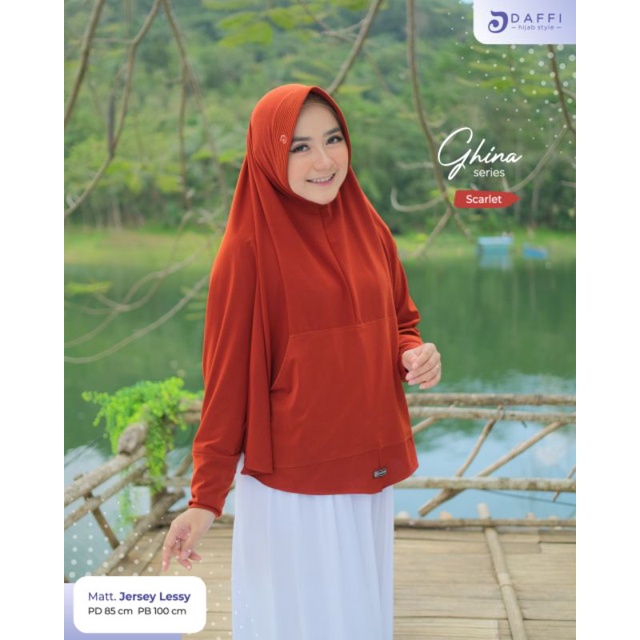 Jilbab Instan Lengan Ghina By Daffi