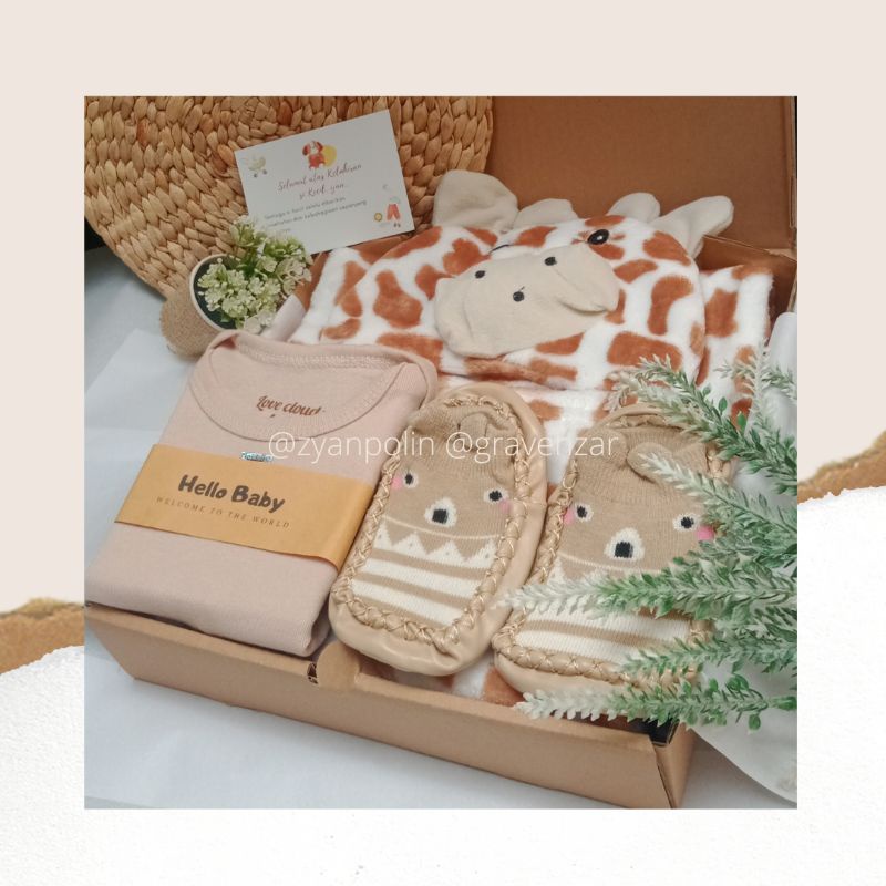 Hampers Selimut Premium | Kado Lahiran-HS-Premium Coklat