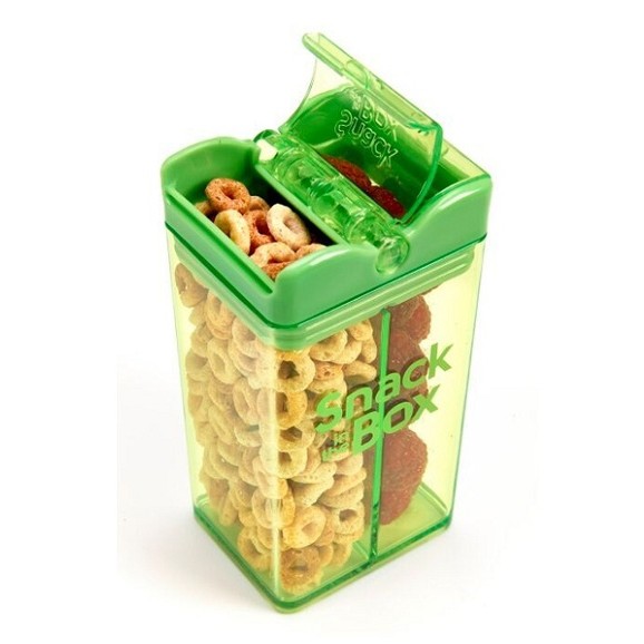 Snack in the Box Wadah Makanan Ringan Reusable Bahan Tritan Awet