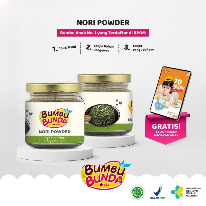 

Nori Powder Bumbu Bunda by Elia / Rumput Laut