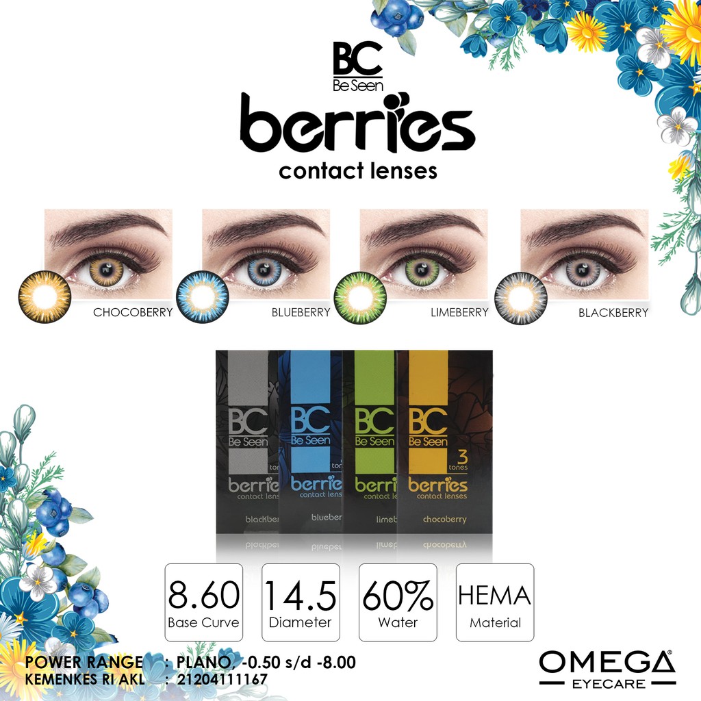 SOFTLENS OMEGA BC BERRIES