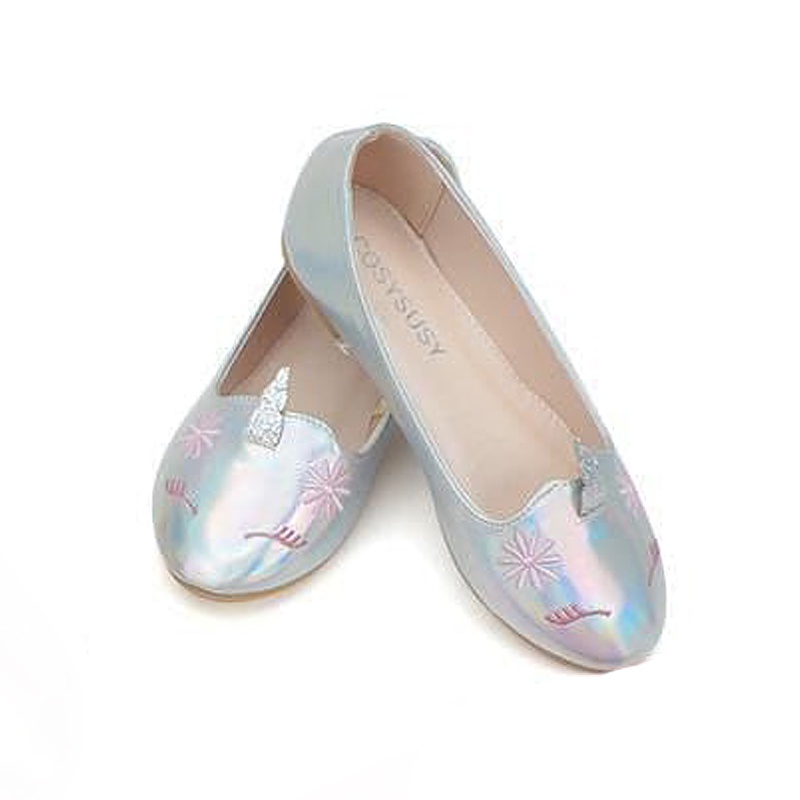 Sepatu Flat Shoes Anak Perempuan Unicorn Glossy HORN