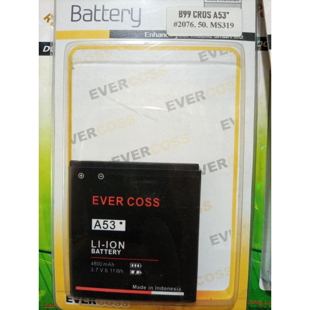 Baterai EVERCOSS A53* evercoss A53 bintang