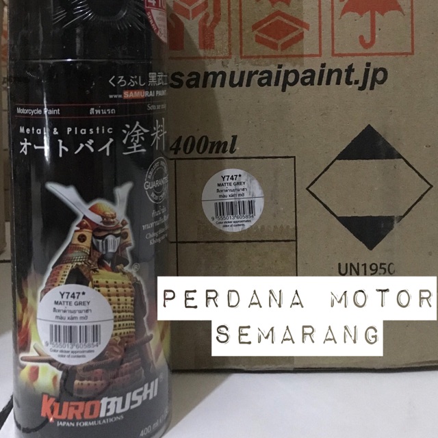 SAMURAI PAINT Y747* MATTE GREY