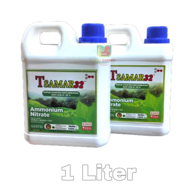 TSAMAR32 pupuk cair tunggal makro N (nitrogren) Tsamar / Urea Cair 1L