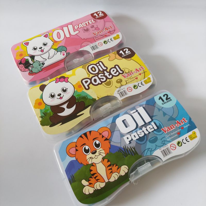 

SATU SET ( 12 WARNA ) Crayon Van-Art 12 Warna
