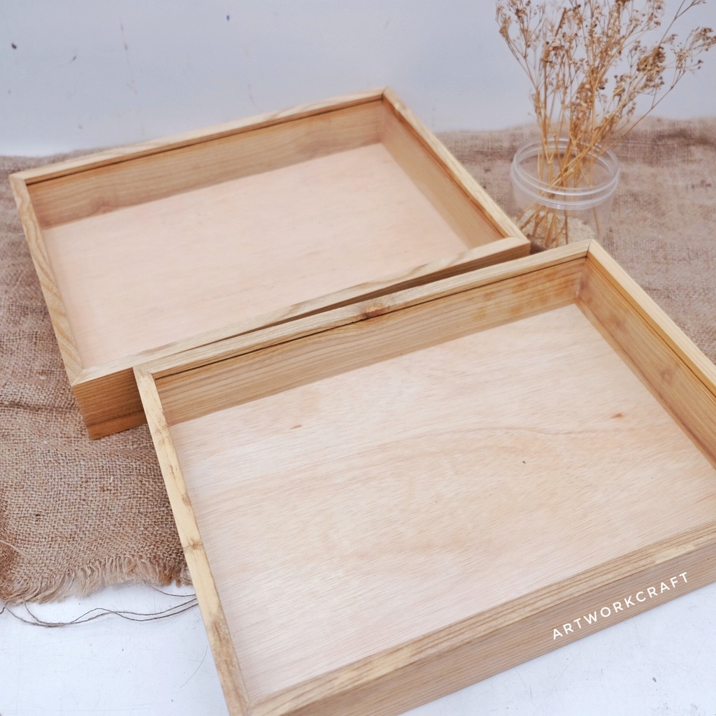[33 x 23 ] Box Kayu tempat Album foto / Box Photobook / Kotak Album Foto