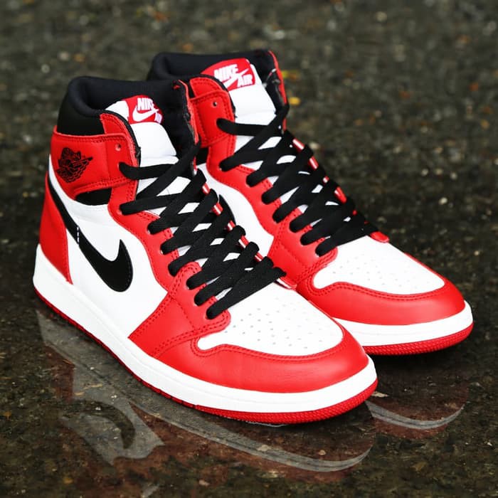 TERMURAHBEST SELLER MID Nike Air Jordan OG Retro 1 Chicago Perfect Kick Original PK