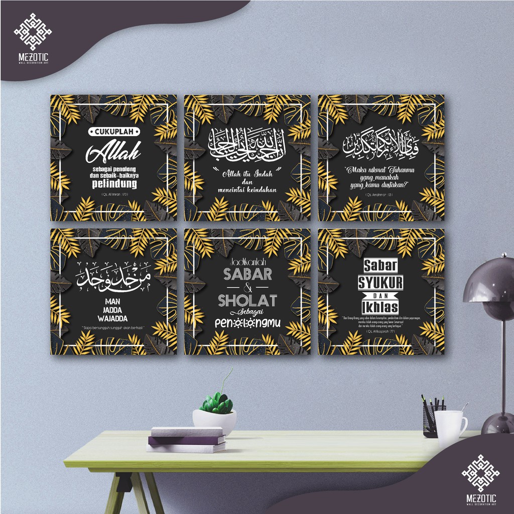 Hiasan Dinding // WallDecor Mezotic Shop Art