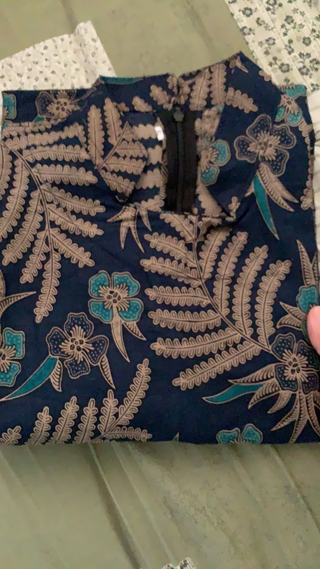 Maura Couple - Sania Ruffle Batik Couple Ori Ndoro Jowi Garansi Termurah Shopee - Batik Modern Solo