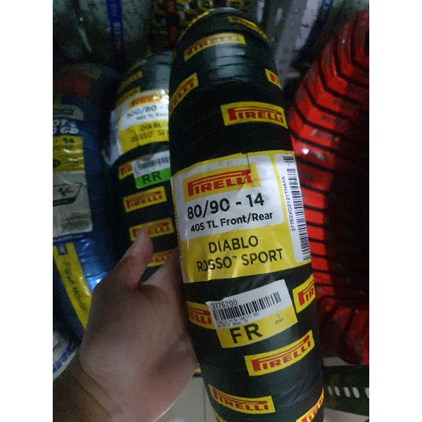 Ban Pirelli Diablo Rosso Sport 80/90 Ring 14 Vario Mio Beat