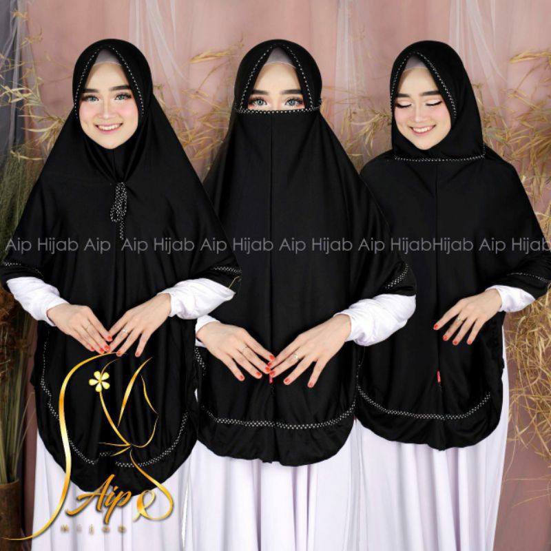 Jilbab 3in1 ori by aip hijab