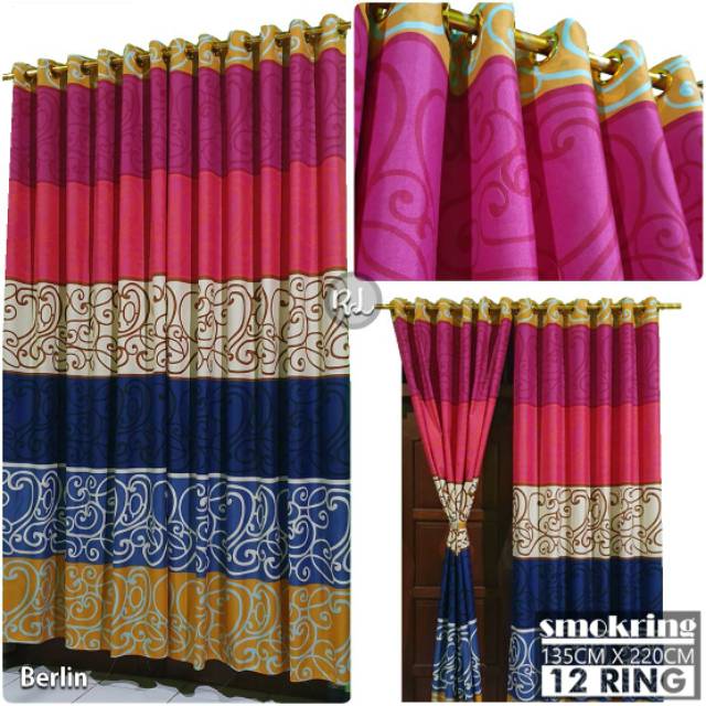  GORDEN  PINTU  DAN JENDELA  MODEL  SMOKRING 12 LUBANG MOTIF 