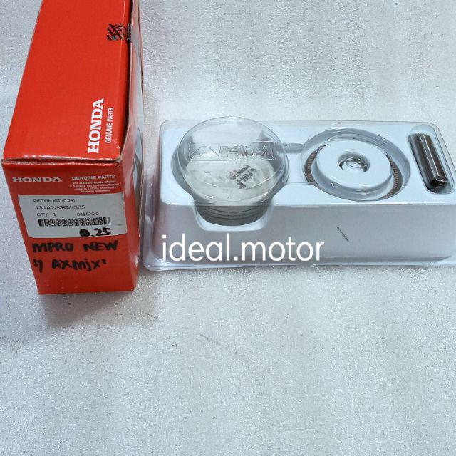 Piston KIT Seher dan Ring Vario 150, Mega Pro Mono original AHM 131A1/2/3/4/5 KRM 305-STD
