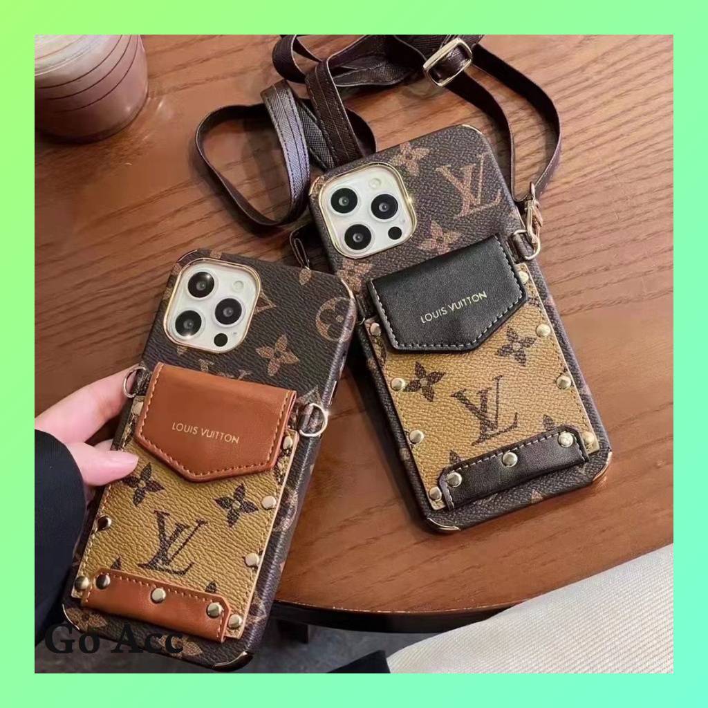 Casing Model Tas Mewah for Iphone 7+ 8+ X Xr Xs Max 11 Pro 12 Max 13 FH95