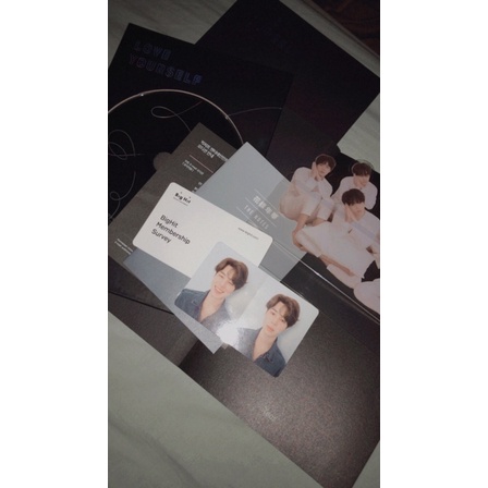 ALBUM BTS Love Yourself  Tear ver. R Pc Jimin Unsealed