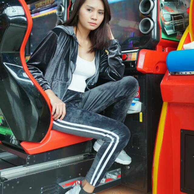 Jaket velvet buludru