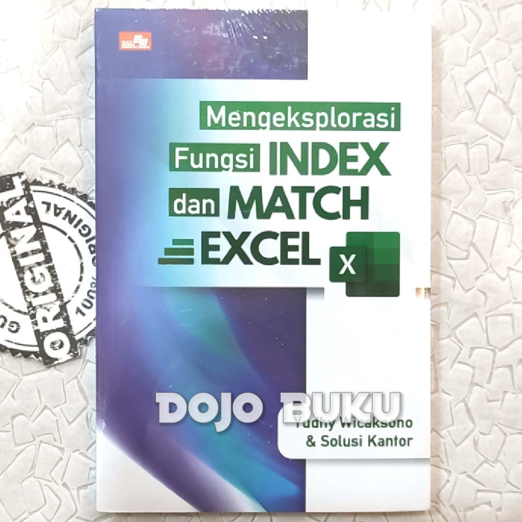 Buku Mengeksplorasi Fungsi INDEX dan MATCH Excel by Yudhy Wicaksono