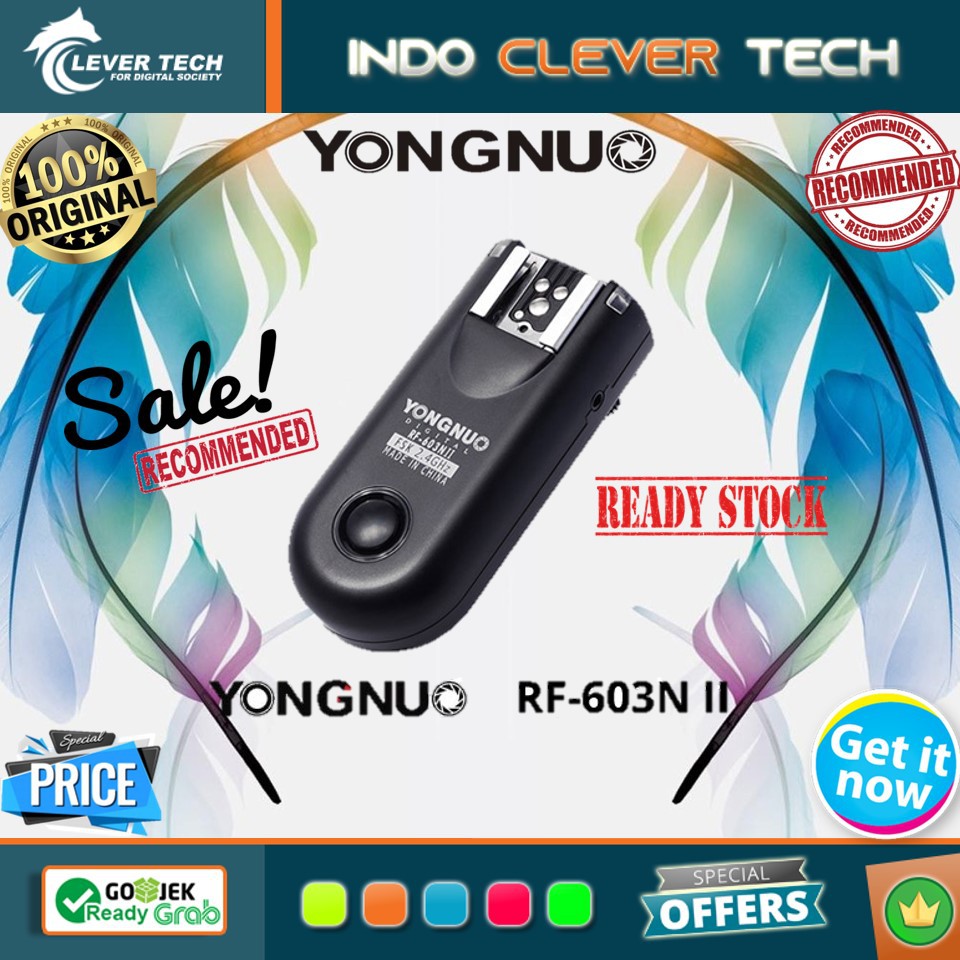 Yongnuo Wireless Trigger RF-603N II for Nikon