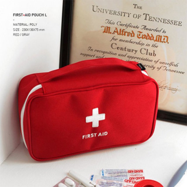 Tempat Peralatan P3K Kotak Obat First Aid Kit Pouch P3K Tas Kotak P3K