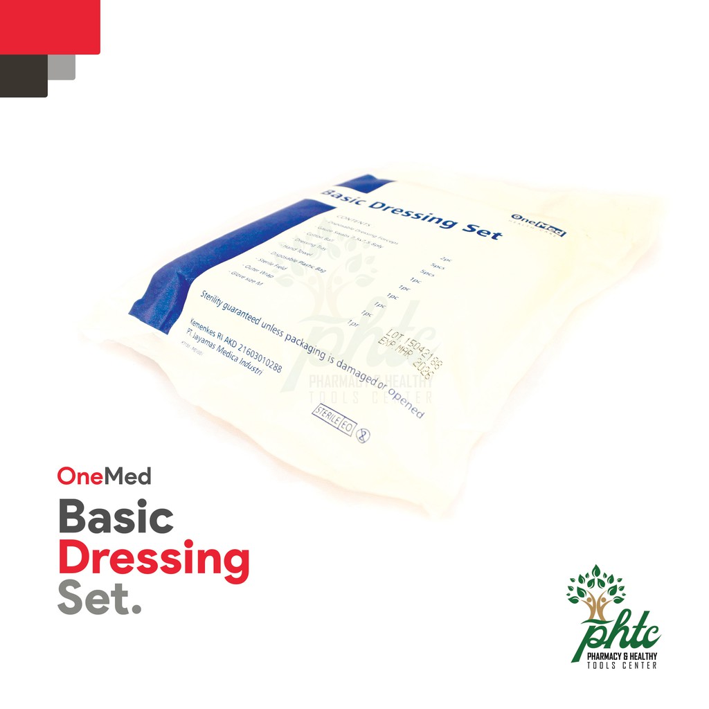 ONEMED Basic Dressing Set l Paket Rawat Luka Lengkap