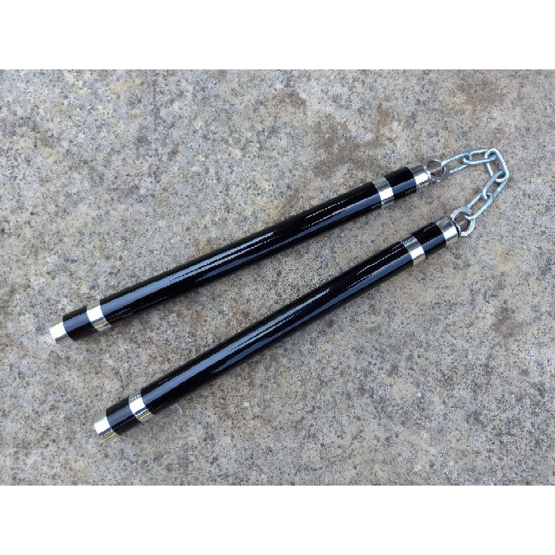 Nunchaku Aluminium Freestyle Black Glossy