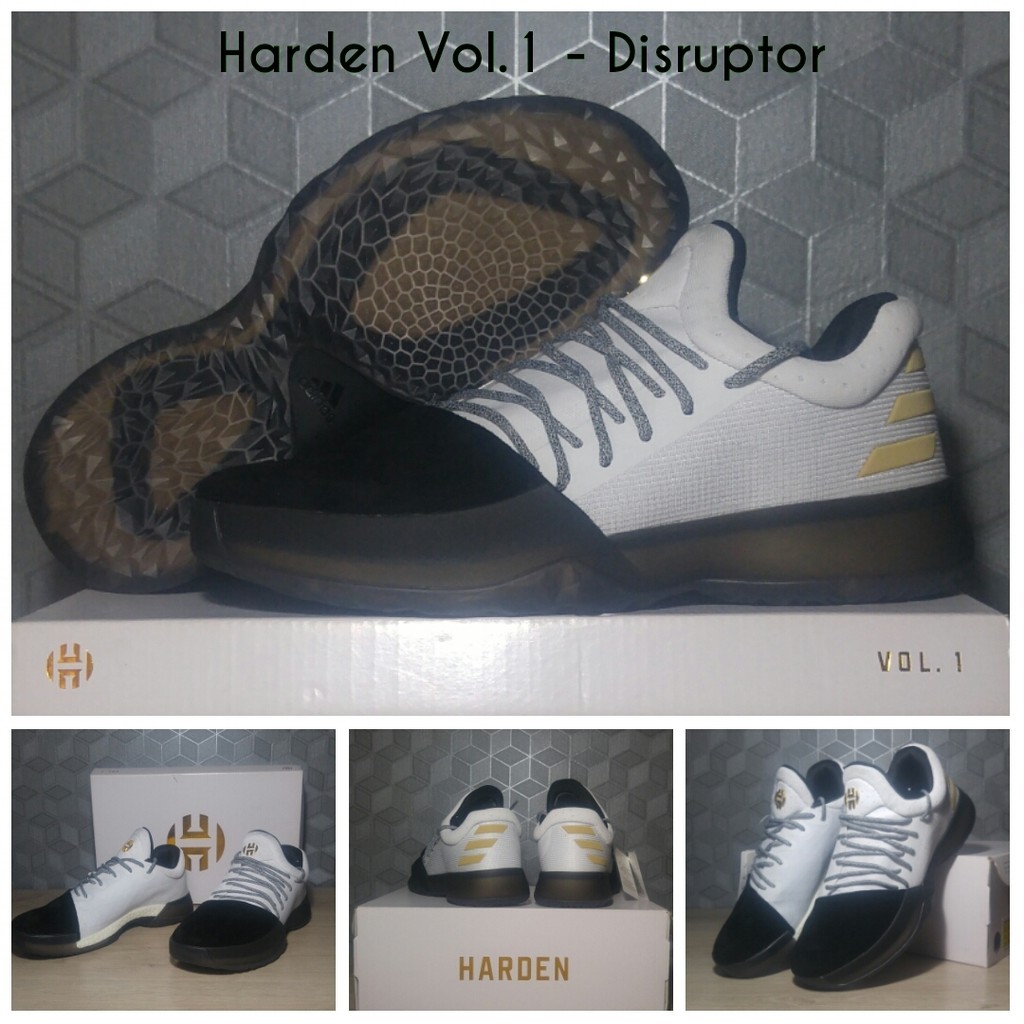 Sepatu Basket KuliahFREE KAOS KAKI sepatu basket adidas harden vol 1 disruptor