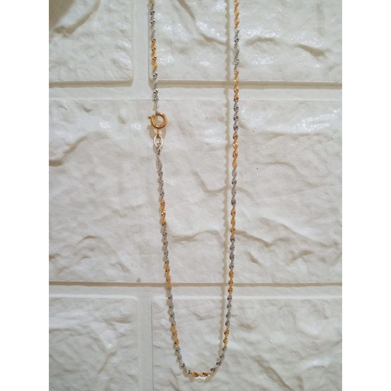 KALUNG TITANIUM WANITA KALUNG KOMBINASI ULIR