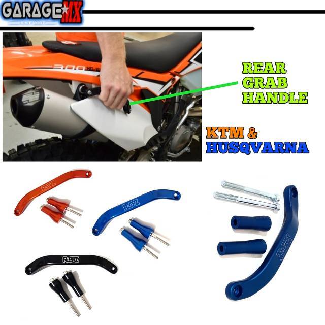 REAR GRAB HANDLE KTM HUSQVARNA ROZ.HANDEL SAMPING KTM HUSQVARNA.HANDLE BODY KTM HUSQVARNA