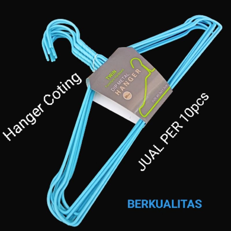 gantungan hanger berkualitas / Hanger Coting Isi 10pcs