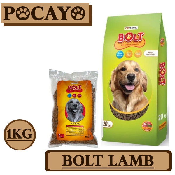 Bolt Dog Lamb 1kg