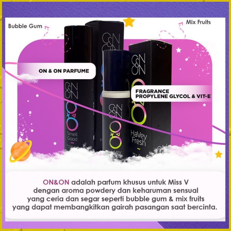 ON &amp; ON Parfume / Parfum Roll On / Parfum Miss V