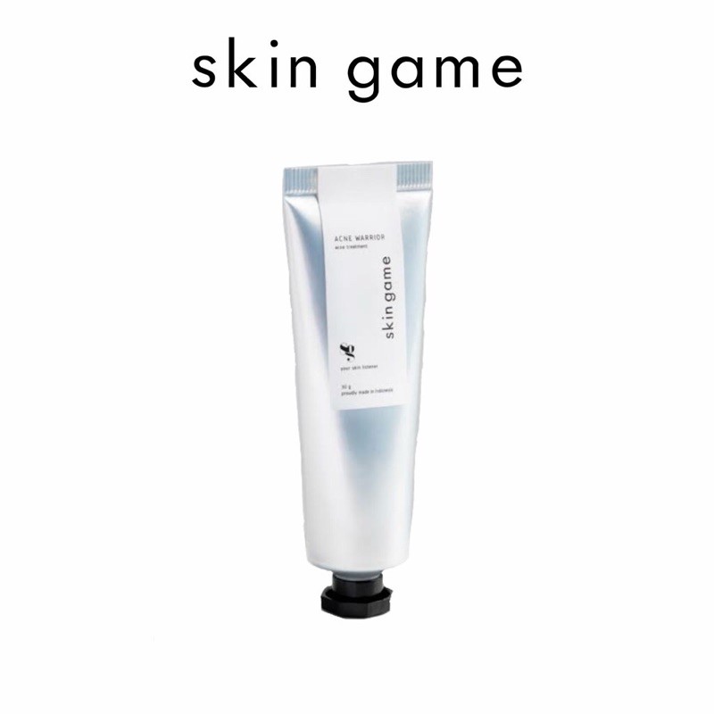 FULL SIZE Skin Game Acne Warrior 30gr Obat Totol Jerawat
