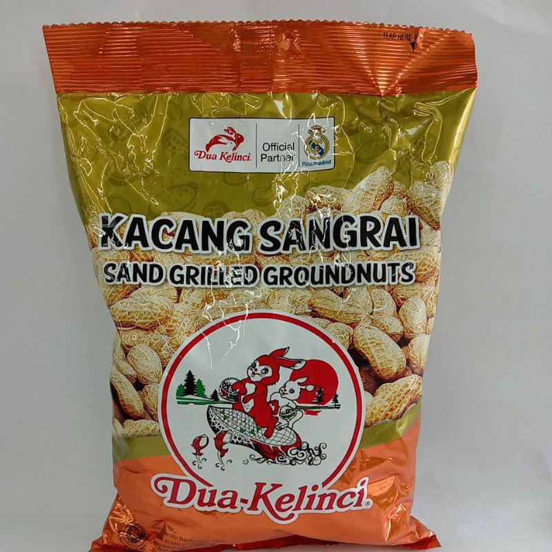 

DUA KELINCI KACANG GARING SANGRAI SAND GRILLED GROUNDNUTS 200gr