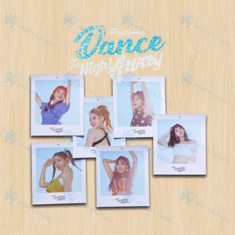

[READY] POSTCARD TWICE DANCE THE NIGHT AWAY
