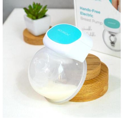 MOOIMOM Breast Pump Pompa Asi Hands Free Pumping Asi Elektrik Pompa Asi Portable _ Pompa ASI Elektrik Wireless