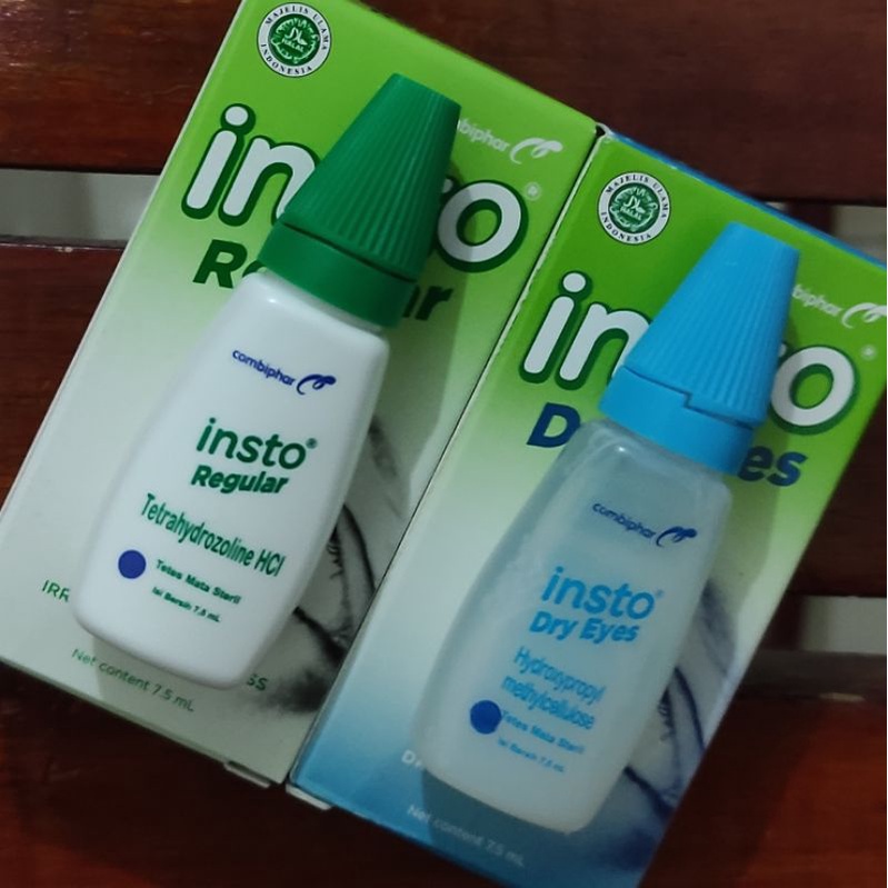 Insto Regular / Insto Dry Eyes / Mengobati Mata Merah / Iritasi Mata Ringan / Mata Kering