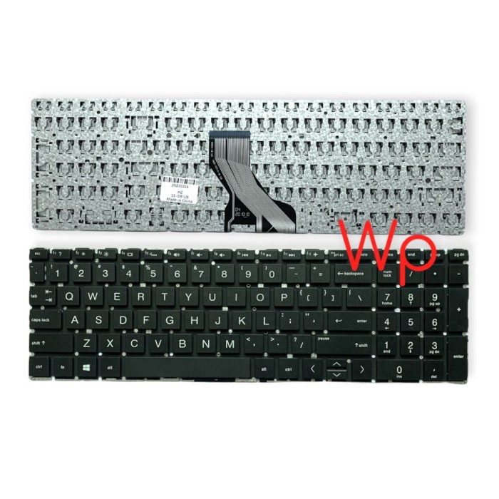 Keyboard HP Pavilion 15 DA 15-DA 15-DB 15-DX 15-DR 250 255 G7 15-DA00