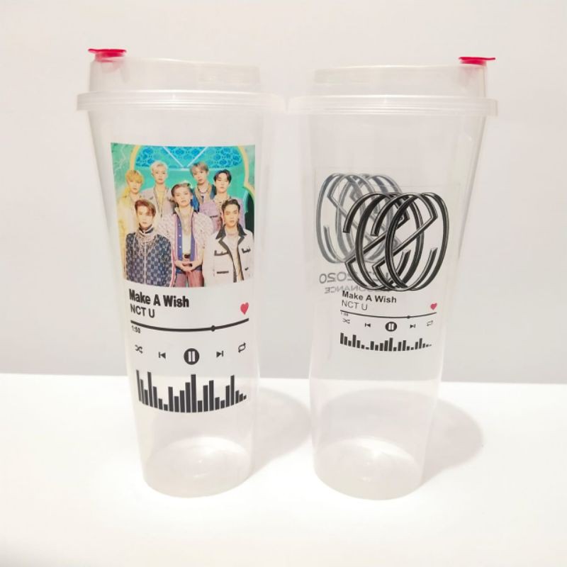 Botol Minum Reusable Cup Kpop Kekinian